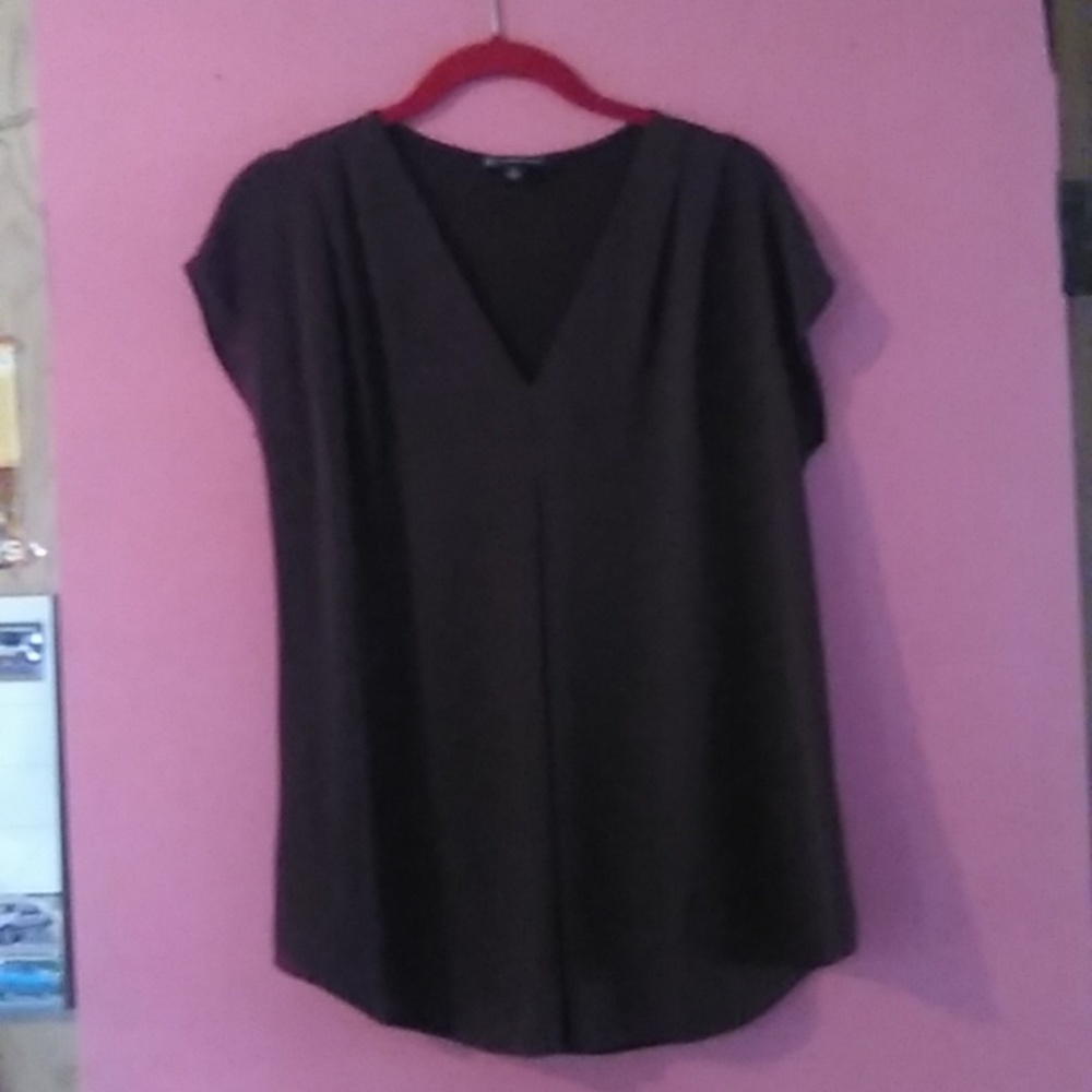 Burgundy blouse